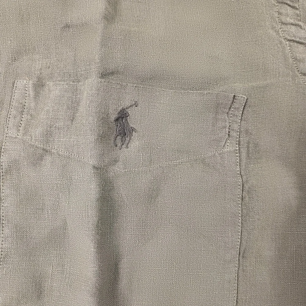 Polo Ralph Lauren Classic Linen Shirt‎ Mens XXL Beach Resort Vacation Boracay